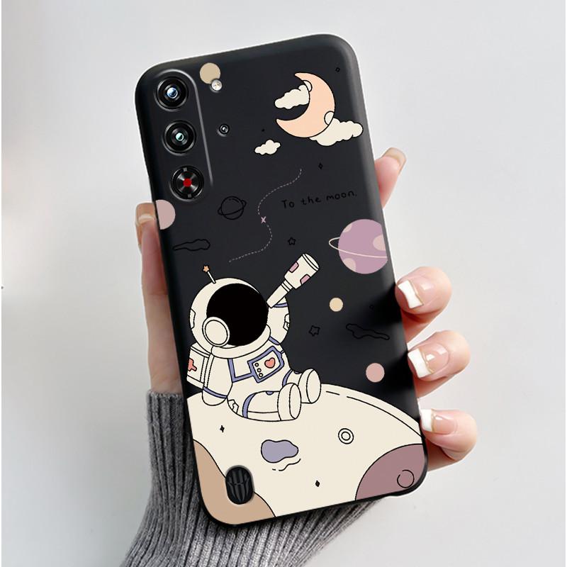 Милый чехол для ZTE Nubia RedMagic 10 Pro Plus 10S Pro Pro+ 10 Air Печатный корпус Защитная крышка Мягкий силикон Мультяшный корпус