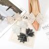 1 шт. блестящие банты для обуви украшения клипсы свадебные туфли на высоком каблуке стразы шарм пряжка клипсы съемные аксессуары для обуви
