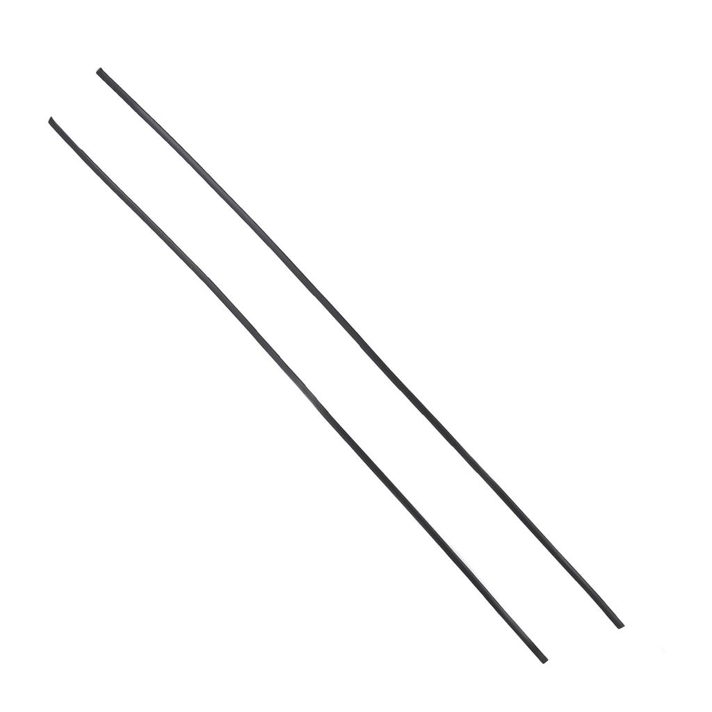 1 Pair Roof Drip Weatherstrip 75552‑52190 Rubber Leakage Proof Sturdy Roof Weatherstrip Seal Trim for Prius C 2012 To