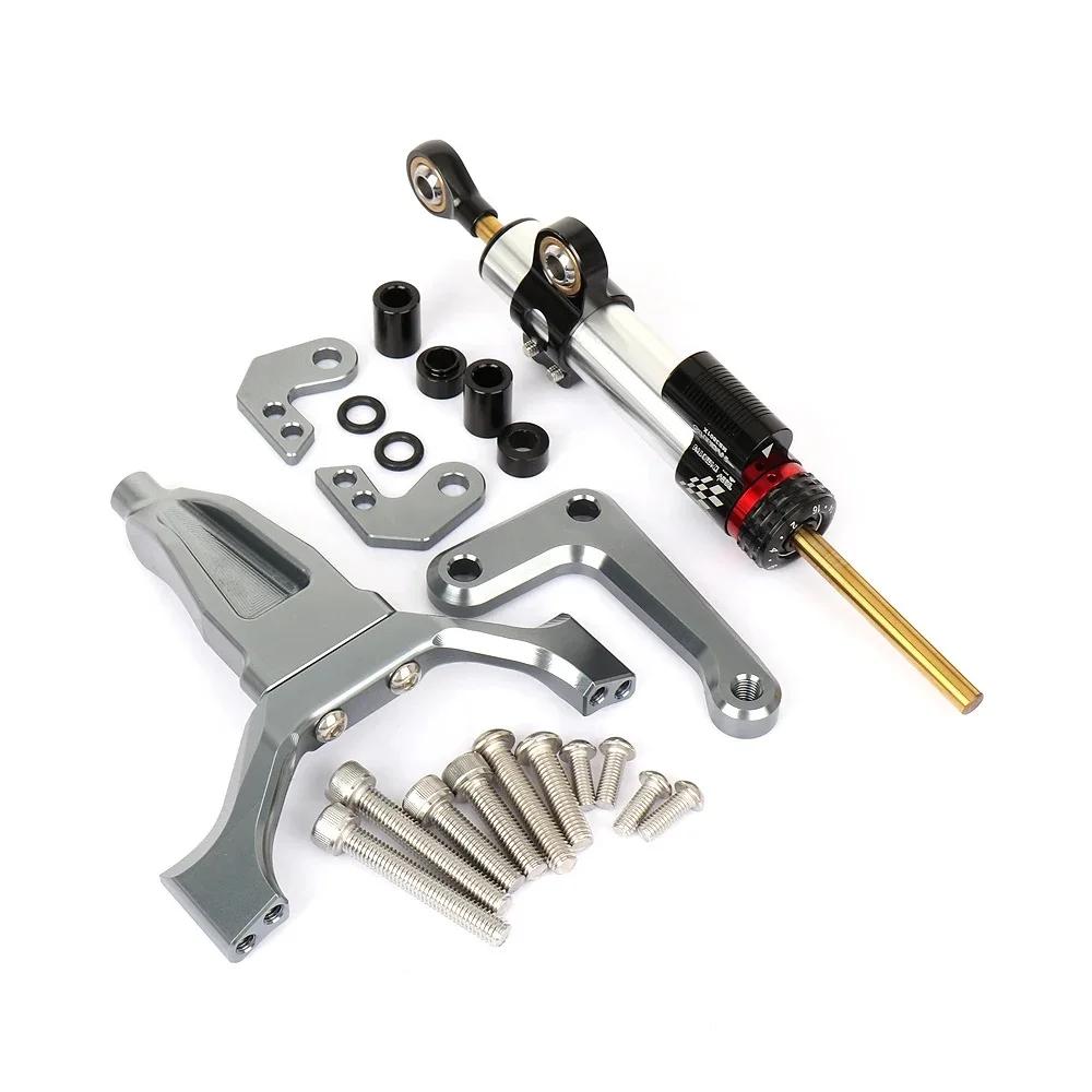 Новые аксессуары безопасности от вобблинга для YAMAHA MT-09 MT09 2024 2025, кронштейн демпфера руля мотоцикла, опорная стойка стабилизатора
