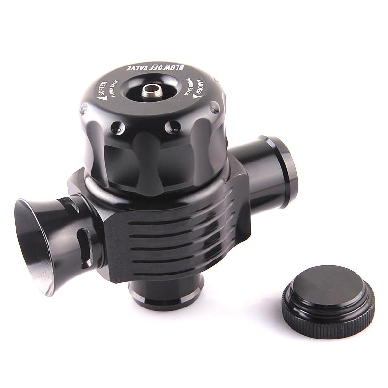Universal 25mm Dual Port Aluminum Splitter Dump Blow off Turbo BOV Valve for VAG 1.8T Engine Performance Modification