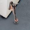 Easy Install Zinc Zinc Zinc Alloy Door Stopper Adjustable Wall Mounted Door Holder  Bedroom