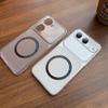 Чехол для TECNO SPARK 40 5G Беспроводная зарядка Магнитное кольцо Корпус Защита от отпечатков пальцев Матовая крышка