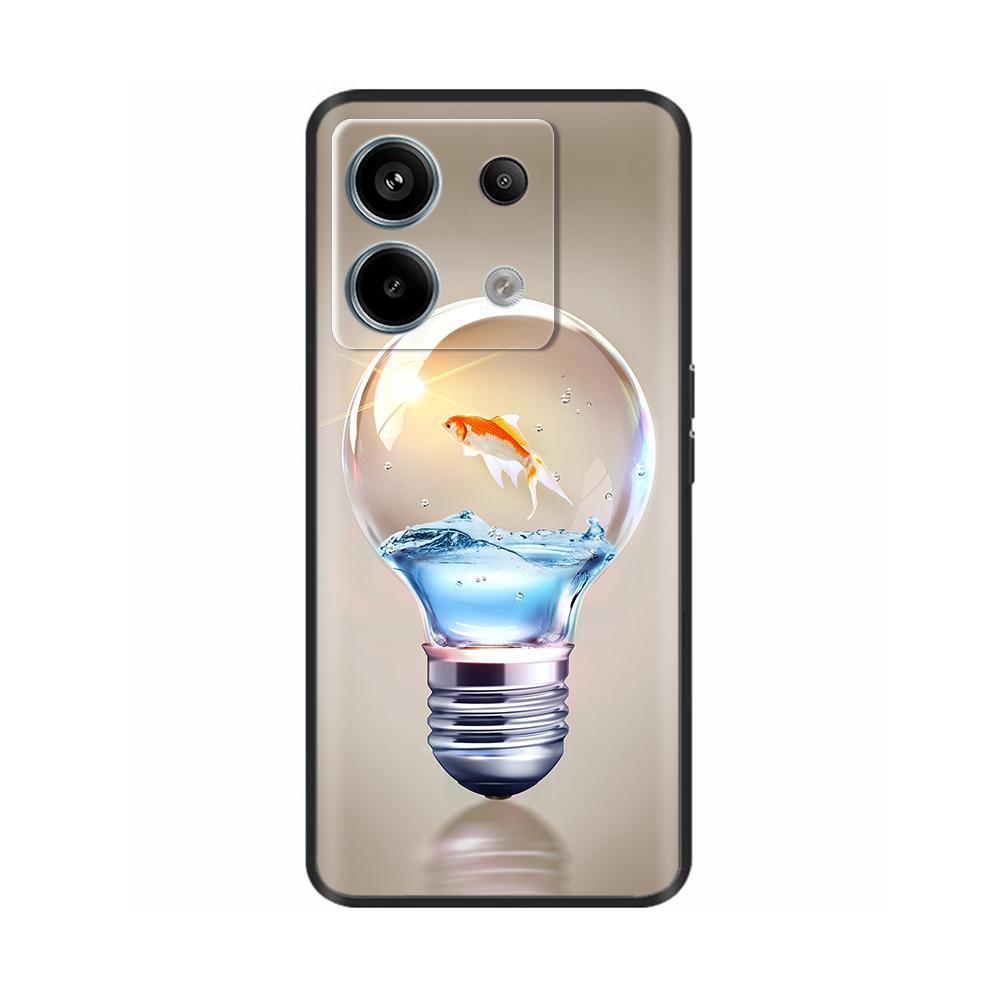 Чехол для Xiaomi Redmi Note 13 Pro 5G Note13 Pro 4G Мягкий силиконовый задний чехол Чехол для телефона Для Redmi Note 13 Note13 Pro Plus Fundas