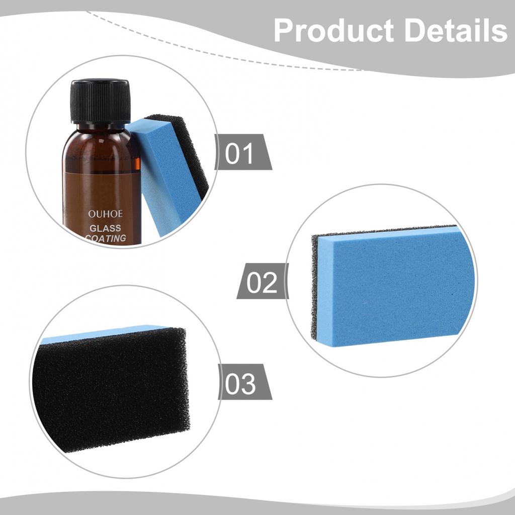 Ceramic Coating Ceramic Coating Front Windshield Rearview Mirror Sponge Wipe