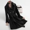 High-end Double-sided Cashmere Coat Women's Medium and Long New Woolen Coat