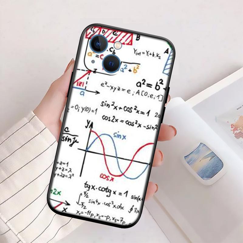 Chemical Maths Equation Formula New High-End Shell Phone Case for iPhone SE X XS XR 16E 17 11 Pro Max 8 7 6 6s Plus Air