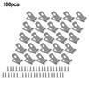 Easy Installation For Reliable Fastening Cattle Panel Clips Aluminum Wire Clips Reliable Fastening Sturdy Aluminum Material