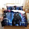 NEw Kawaii Anime Arknights Bedding Set Single Twin Full Queen King Size Bed Set Adult Kid Bedroom Duvet Cover Sets Home Textiles