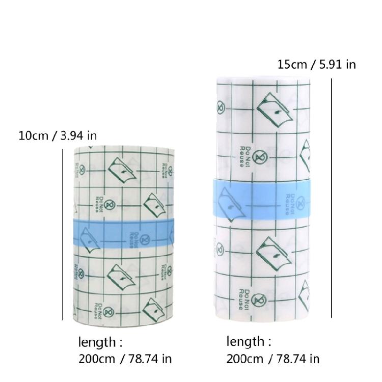 Transparent Bandage Roll 2m For Tattooing Aftercare Waterproof Healing Film Shower Safe Portable Design Protect the Skin