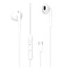 Ecouteurs Type-C - T'nB - Semi Intra-auriculaire - Blanc - Contrôle Du Volume - Micro Universel