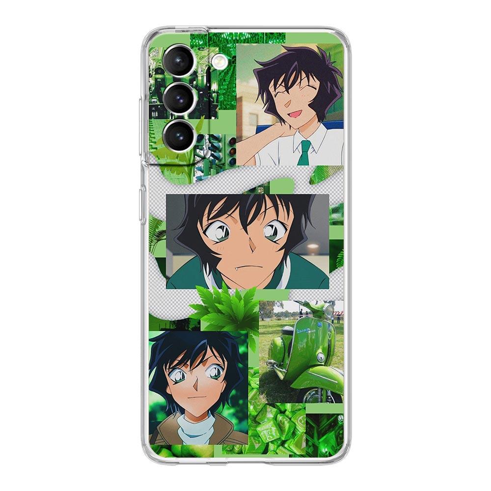 Крутой чехол для телефона с аниме «Детектив Конан» для Samsung Galaxy S22 5G S20 Ultra S21 FE 5G S10E S9 S8 S10 Plus Note 20 10 Lite