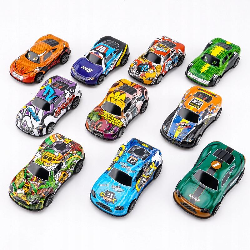 50 X Metal Car Cars Police Guard Sports Car + Organizer