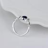 1 Pc The Vampire Diaries Rings Elena Gilbert Daylight Rings Vintage Crystal Ring With Blue Lapis FashionJewelry Movies Cosplay