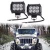 18W Led Work Light 4Wd Offroad Spot Противотуманная фара Atv Suv Ute Дальняя лампа для джипа