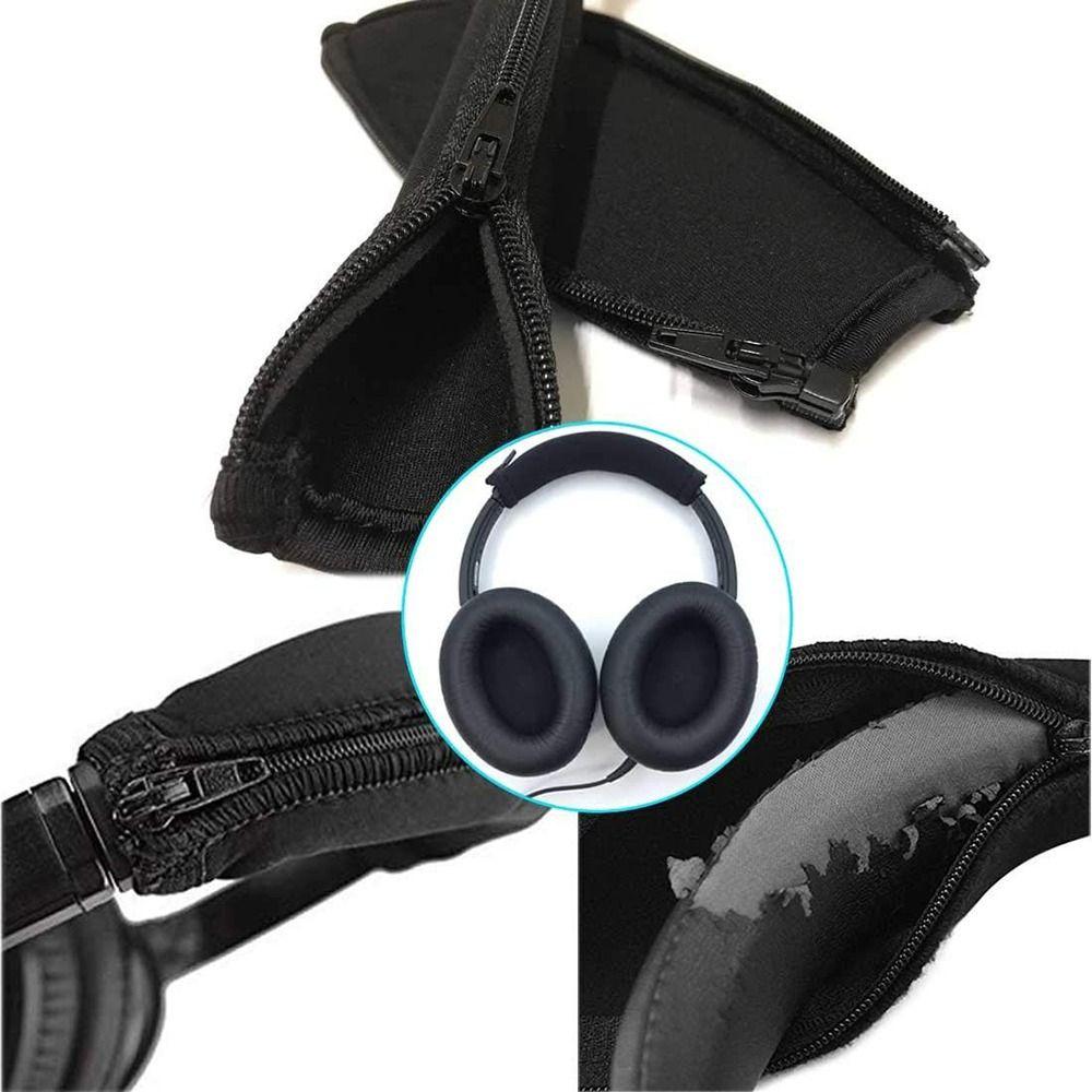 Elastic Headset Earmuff Cover Universal Soft Headphone Headband Pad Earphone Head Beam Cover Headphone