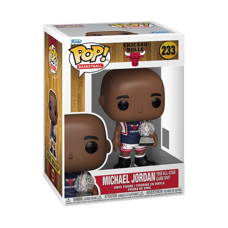 Funko Pop! Nba Michael Jordan 1998 All-Star Game Mvp #233