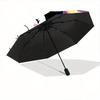 1pc Star Kuromi Automatic Opening and Closing Umbrella - Small Umbrella Suitable for Various Occasions, Portable 3-Fold Small Umbrella for Men and Wom