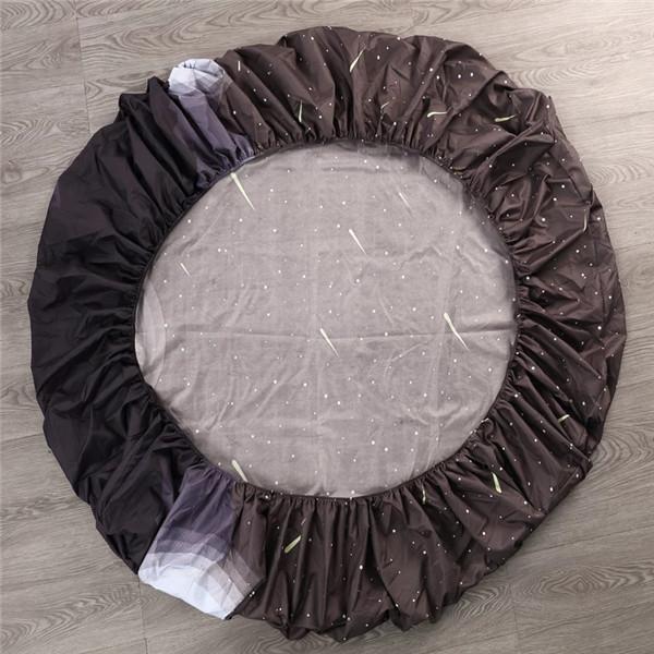 2023 Водонепроницаемая простыня с защитой от клещей Наматрасник 3D-печать Постельное белье Защитная накладка для кровати Водонепроницаемое покрывало Покрывало без наволочки