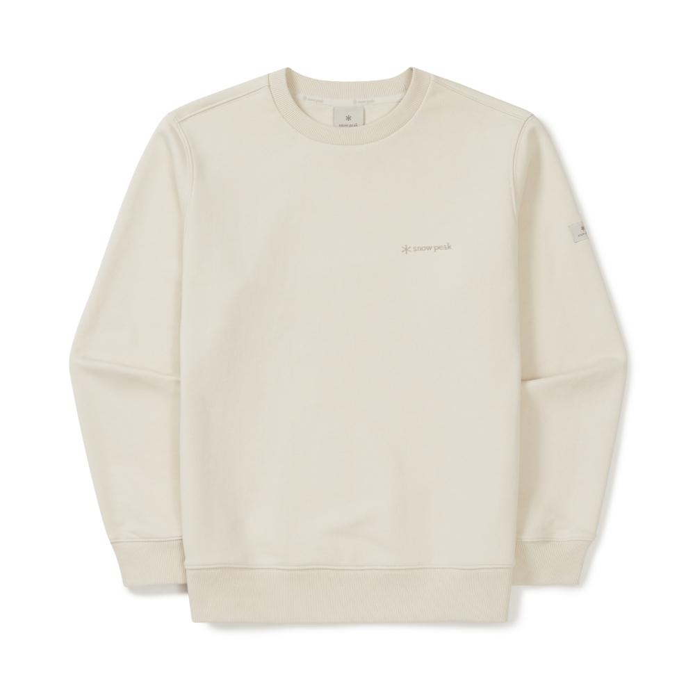 [Snowpeak] Land Women's Sweatshirt Sand Beige (S25FWFHT61)