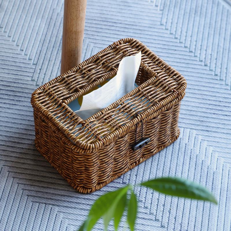 Многофункциональная коробка для салфеток и органайзер для пультов дистанционного управления в скандинавском стиле