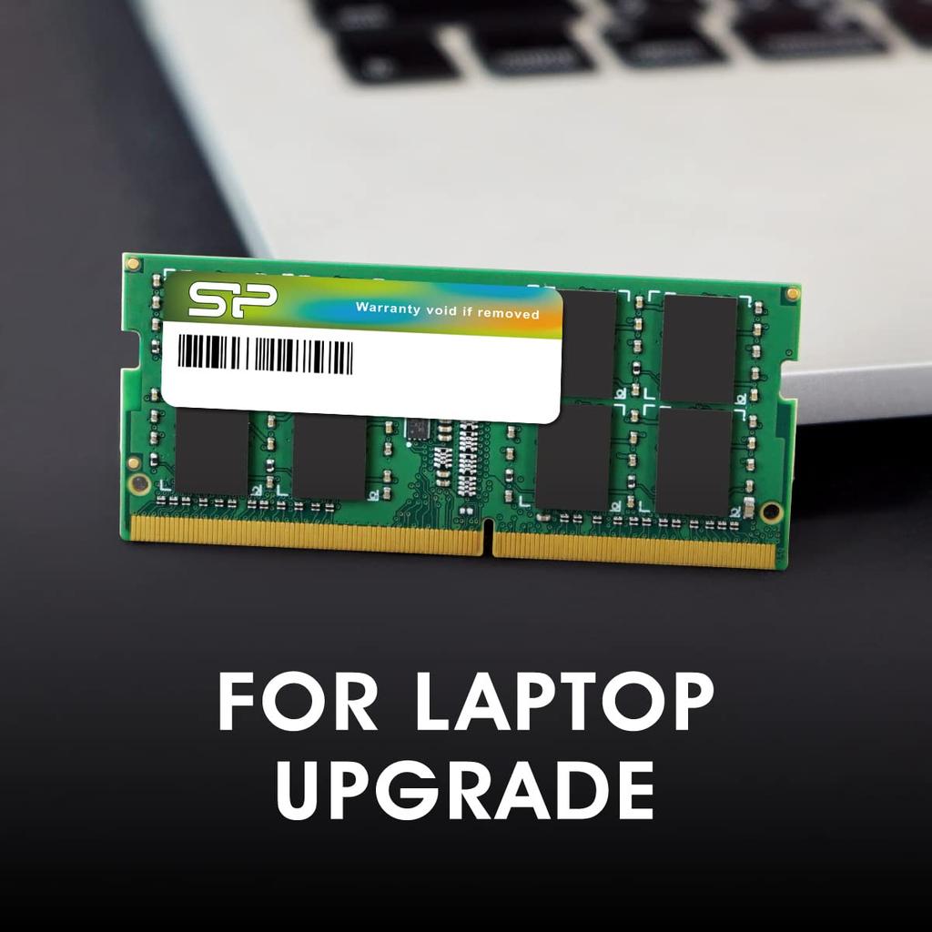 Silicon Power Laptop Memory 16GB x 2 260Pin CL19 Mac Compatible SP032GBSFU266X22 DDR4-2666 (PC4-21300) 1.2V