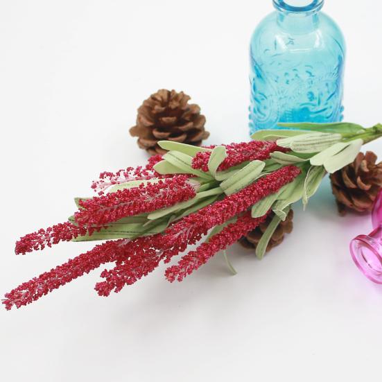 Букет из 12 головок, искусственная лаванда, поддельные садовые растения, цветы, сделай сам, домашний декор