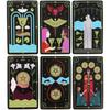 10.3*6cm The Witch of The Forest’s Tarot Magick Deck: 78 Cards with Guidebook for Beginners Gilded Black Edges