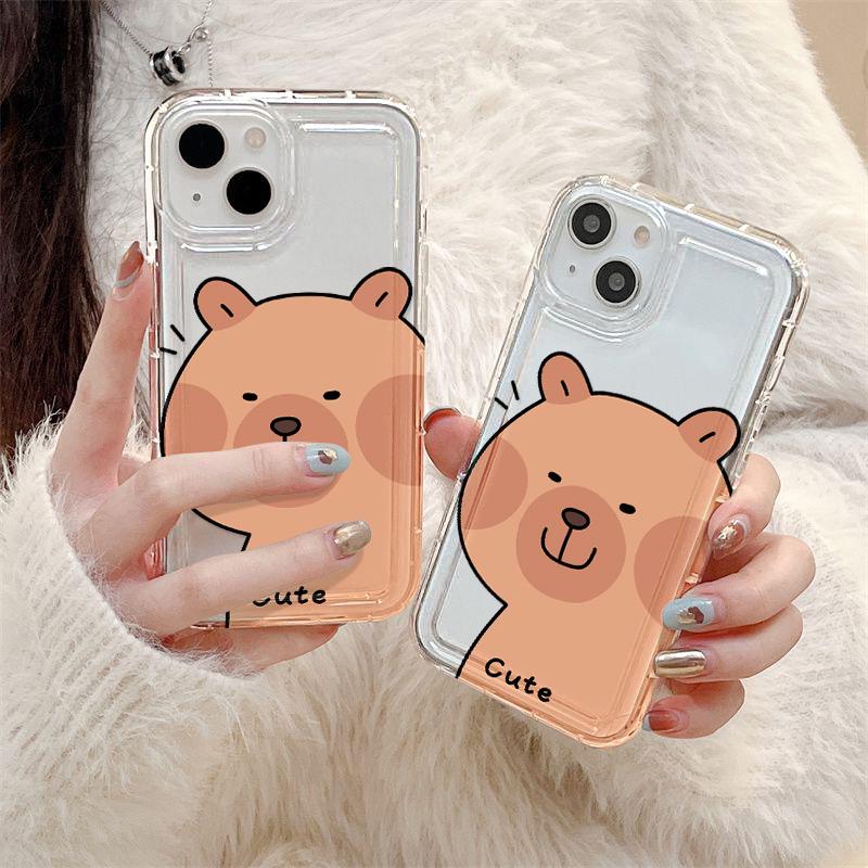 Чехол для телефона Airbag для iPhone 11 13 XR 15 14 Pro Max iPhone 12 16 7 8 Plus XS Max Samsung A15 A55 A05 S21 S22 S23 S24 Redmi 12 13C 13 9