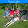 190cm Inflatable Mat Outdoor Camping Sleeping Pad Ultralight Thicken with Built-in Pillow & Pump Air Ma for Travel Hiking