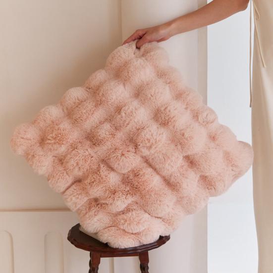 Роскошное бархатное одеяло, ультрамягкая микрофибровая подушка, искусственный мех, двухсторонний плюш, комфорт