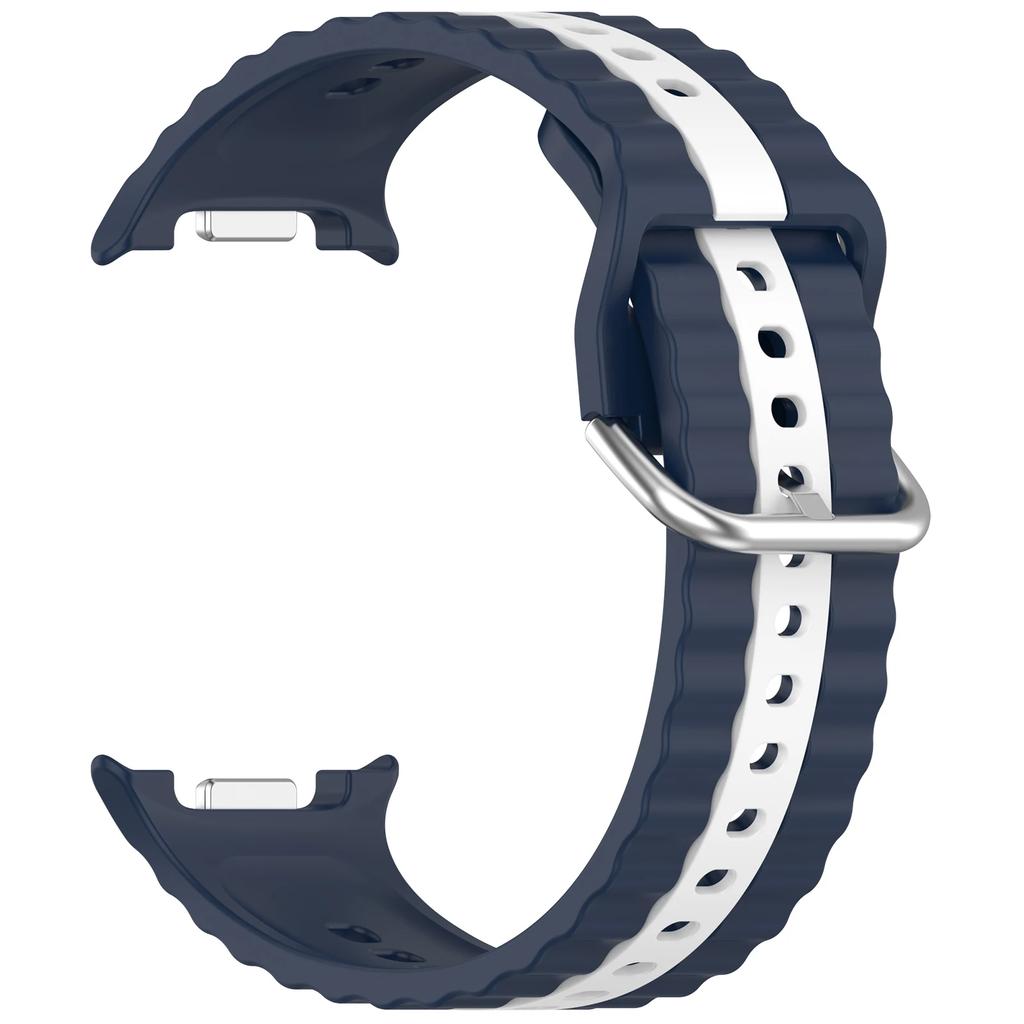 Спортивный силиконовый ремешок для Samsung Galaxy Watch 8 Classic 46 мм 44 мм 40 мм Быстросъемный дышащий браслет для аксессуара Galaxy Watch 8