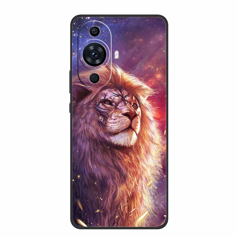 Чехол для телефона Huawei Nova 12s Задняя крышка Ударопрочный Черный Силикон Мягкий Funda для Huawei Nova 12s Чехол Nova12s 6.7" Coque