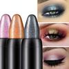 Multicolor Pearlescent Shiny Eyeshadow Pen Lasting Waterproof Not Blooming Pearlescent Gel Pen Eye Shadow Pencil Women Makeup Tool