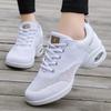Casual Sneakers Women Jazz Dance Shoes Female White Outdoor Mesh Girls Modern Hip Hop Dancing Adult Ladies Sports Shoes