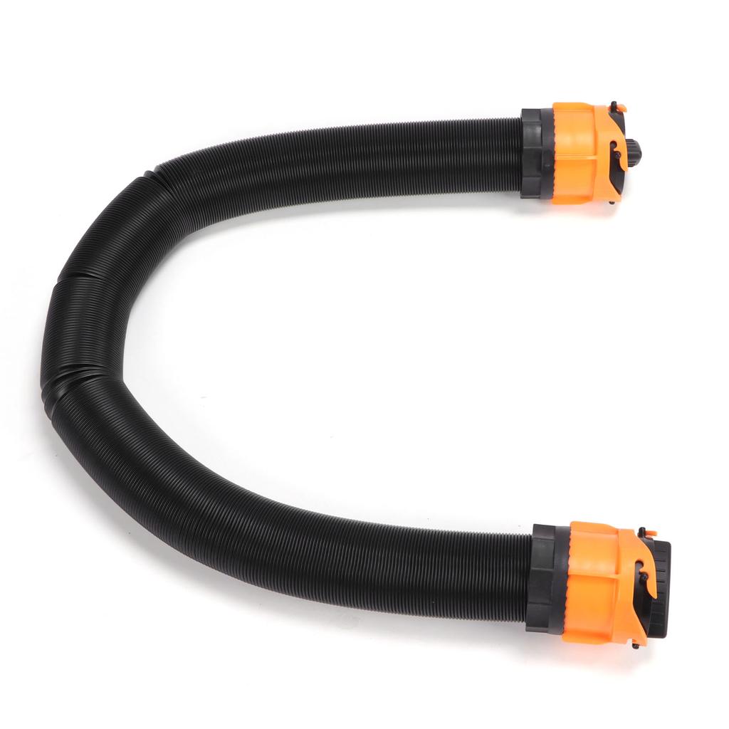 15ft Sewer Hose Sewage Pipe Kit with Swivel Adapter Translucent Elbow Storage Caps RV Campers Parts