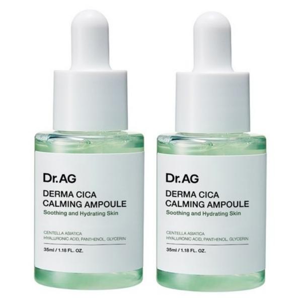 Dr.AG Cica Hyaluronic Calming Ampoule 35ml × 2