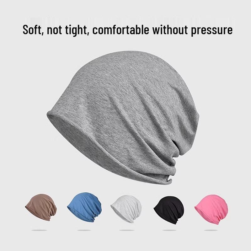 Дышащая весенне-летняя шапочка для сна для лысых голов – Ветрозащитная и легкая унисекс шапочка-бини