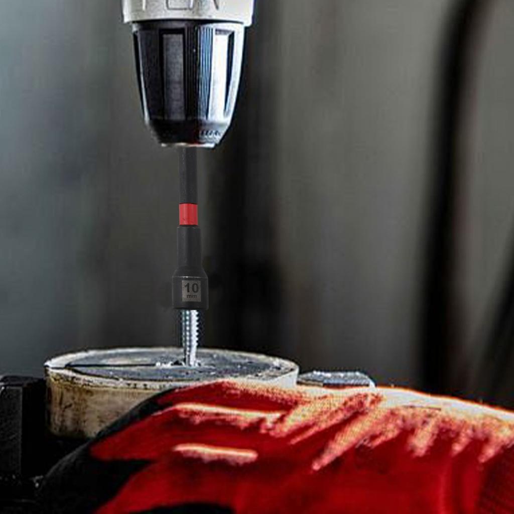 150mm Length Magnetic Long Nut Drivers Set of 5 for Various DIY Tasks