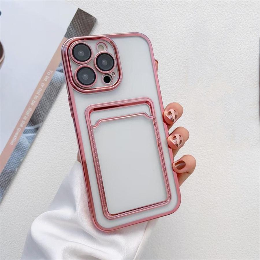 Роскошный чехол-кошелек с рамкой и держателем для карт для iPhone 16, 15, 14, 13, 12, 11 Pro Max, 16 Plus, 15 Pro, 14 Pro Max, мягкий противоударный чехол из ТПУ