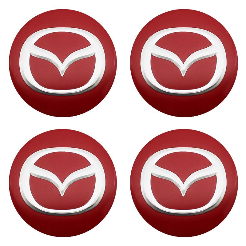 4 шт. Колпаки на ступицу колеса Диаметр 56 мм/60 мм для Mazda Atenza GL MX-30 CX-30 2 3 4 5 6 8 CX-3 CX-5 Стайлинг автомобиля Внешний аксессуар