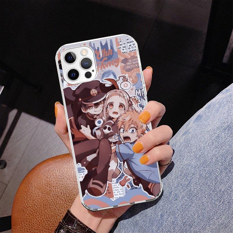 Чехол для телефона с принтом аниме Туалетный мальчик Ханако-кун для iPhone 17 Air 16 Pro Max 16E 15 + 14 Plus 11 12 13 Mini 7 8 SE Подарок Забавная обложка