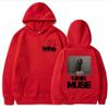 Hoodies Jimin Muse Album Graphic Sweatshirts Who Is My Heart Waiting for Flower Printing Pullovers Moletom Feminino Winter Women