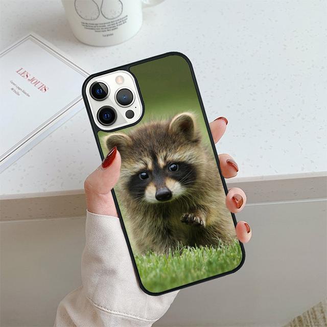 raccoon Unique Design Phone Case For iPhone 17 Air 13 12 14 15 16 Cover For Apple 14 15 16 Pro Max Plus Coque