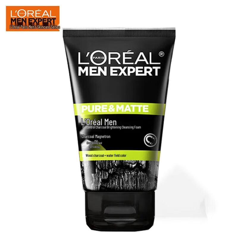 L'Oréal Men Expert Угольный очищающий гель для жирной кожи