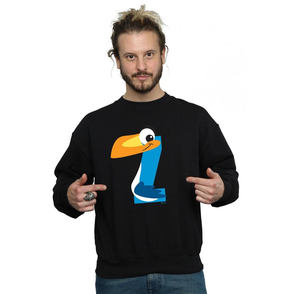 Disney Mens Alphabet Z Is For Zazu Sweatshirt