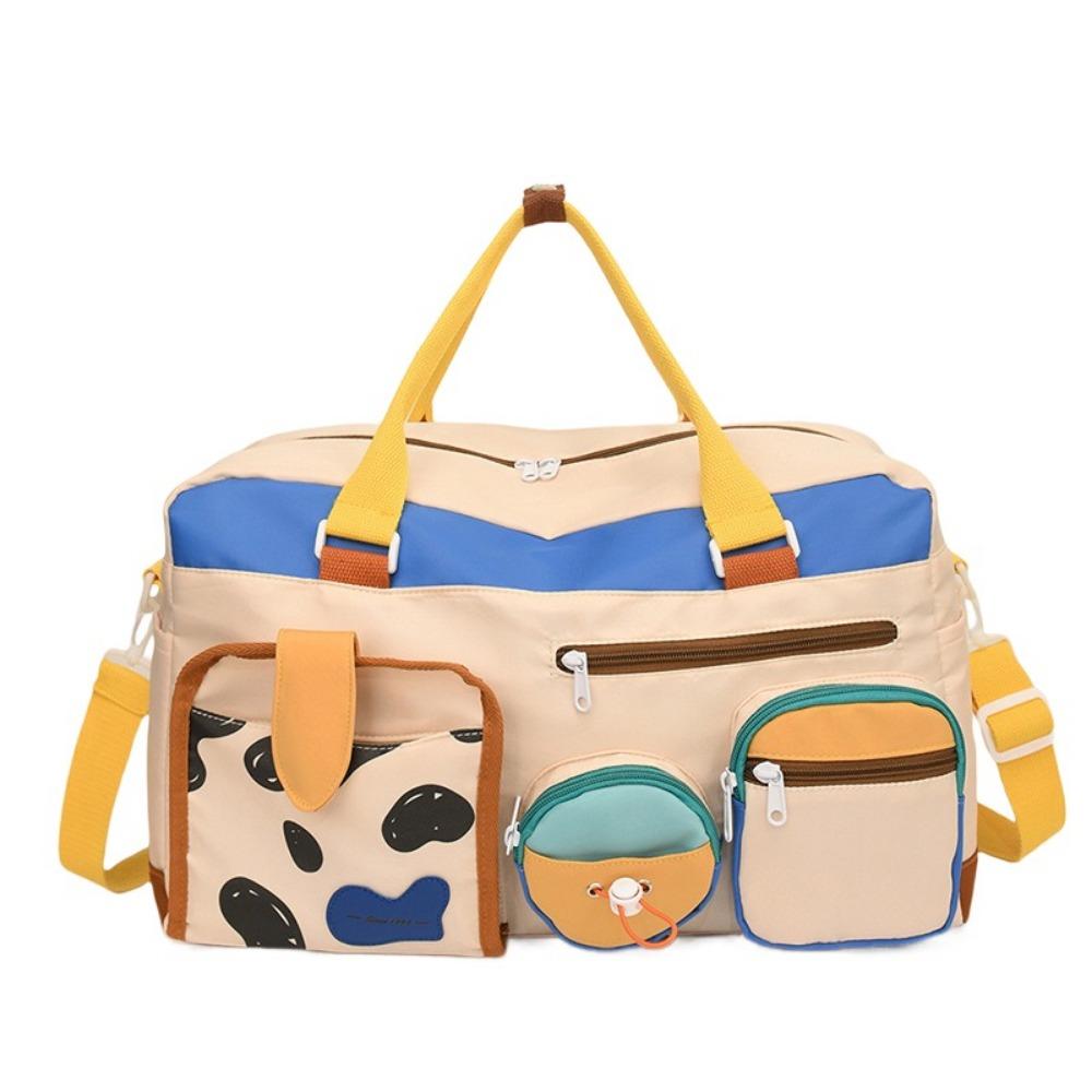 Дорожная сумка-дафл с отделением для влажного и сухого, Kawaii, для путешествий, багажная сумка, спортивная наплечная сумка, для деловых поездок