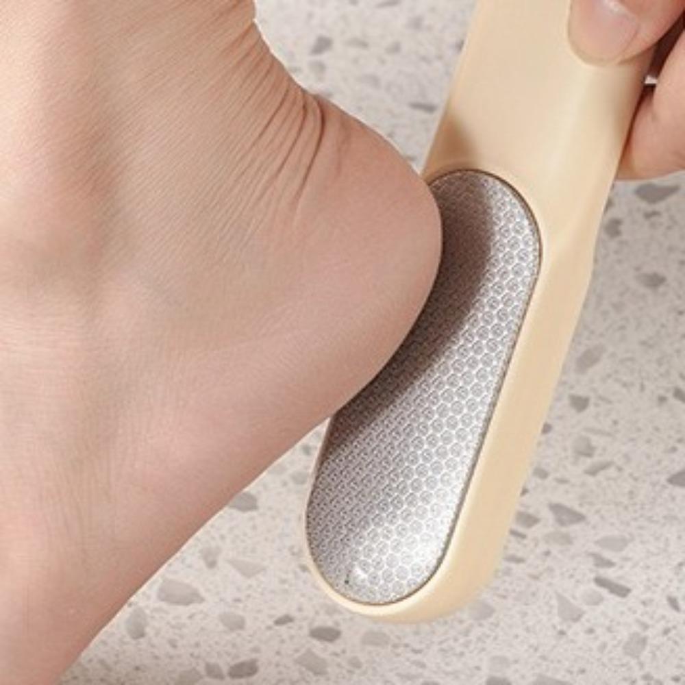 Профессиональная пилка для ног Скребок для мозолей Двусторонняя терка для пяток Удаление огрубевшей кожи Уход за пятками ног