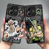 Чехол-накладка для телефона Funda Back для Xiaomi Redmi Note 14 10 9S A4 13 Pro Plus 11 13C 12 14C Аниме Luffys Ones Pieces