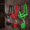 Adjustable Horse Halter Nylon Livestock Strap Animal Bridle Cow Halter with Lead  Outdoor Use